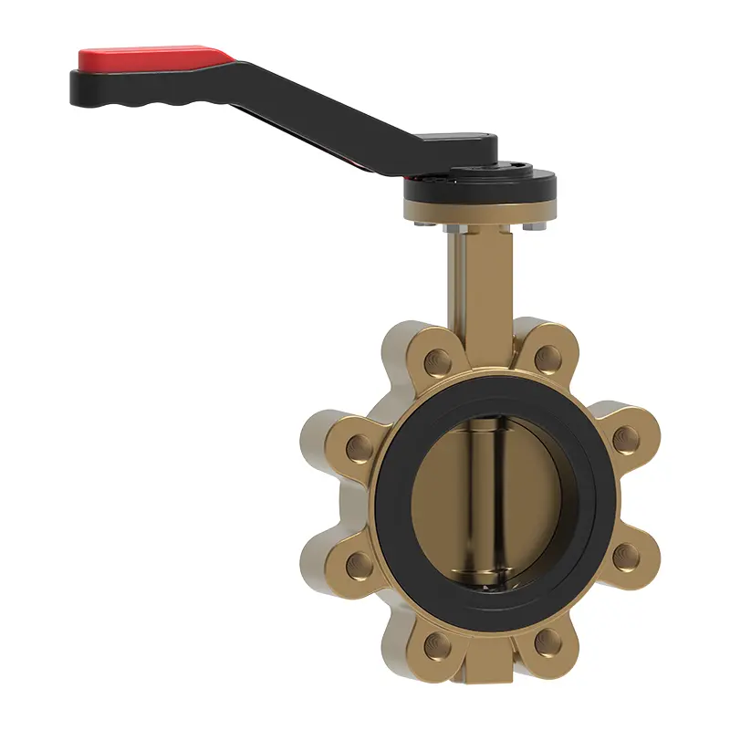 Bronza Lug Wafer Butterfly Valve