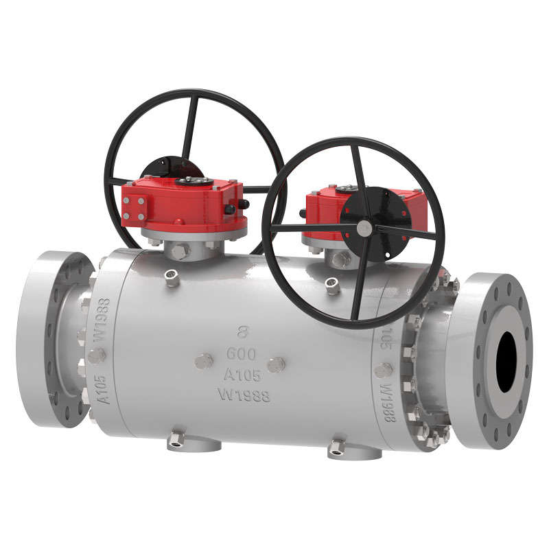 Duobla Bloko kaj Bleed Ball Valve